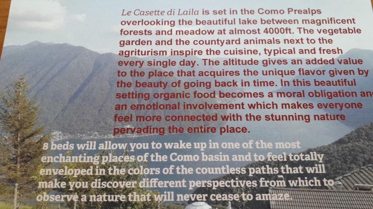 Le Casette Di Laila Colonno Exterior foto